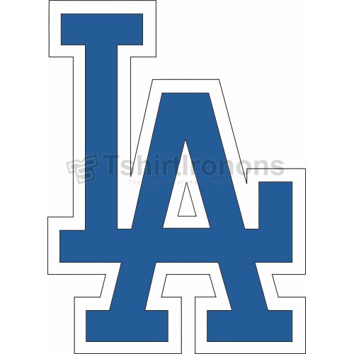 Los Angeles Dodgers T-shirts Iron On Transfers N1663 - Click Image to Close